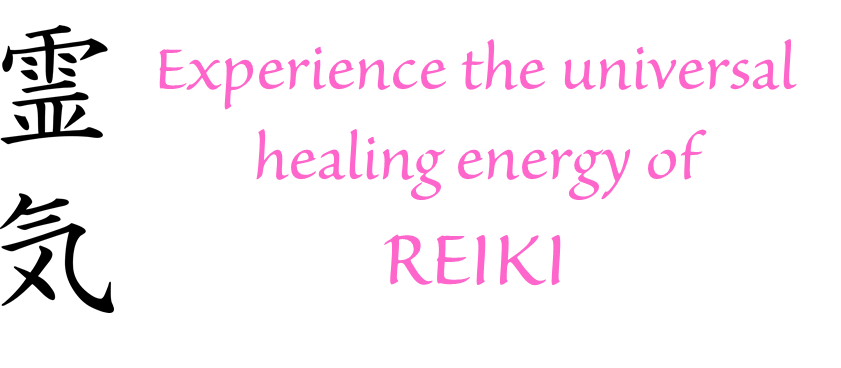 reiki in Japanese characters and experience the universal healing energy of Reiki