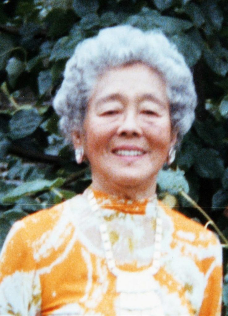 Mrs. Takata portrait - Hawaiian woman who brought reiki to the US
